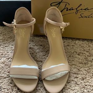 Thalia Sodi Nude Sandal